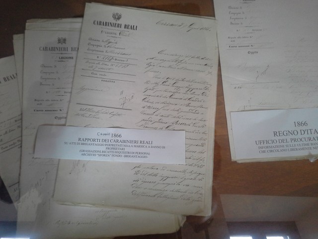 Documenti originali della Marsica